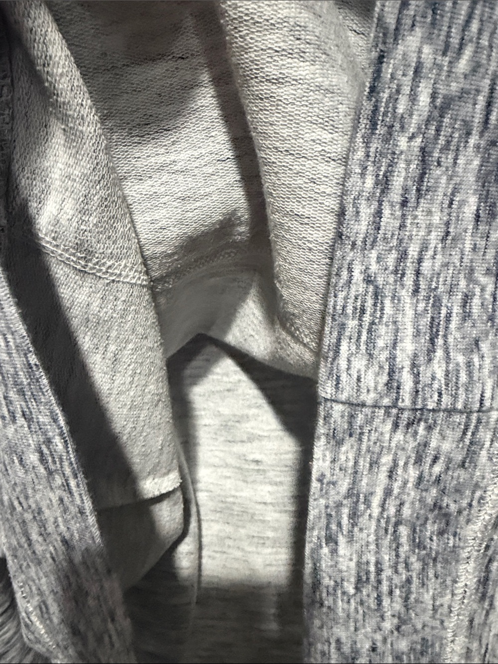 NFL Chicago Bears Heather Gray Sherpa collar Quarter-Zip top - Picture 8 of 8